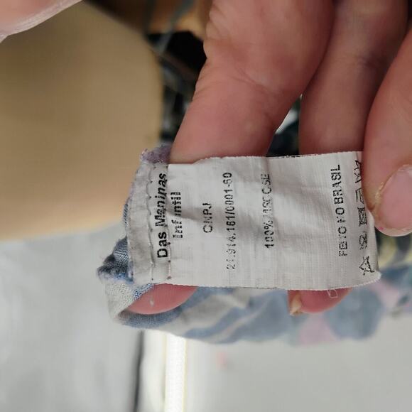 Das Meninas Girls Sleeveless Floral Romper Multicolor Button Front 8Years - Picture 10 of 10